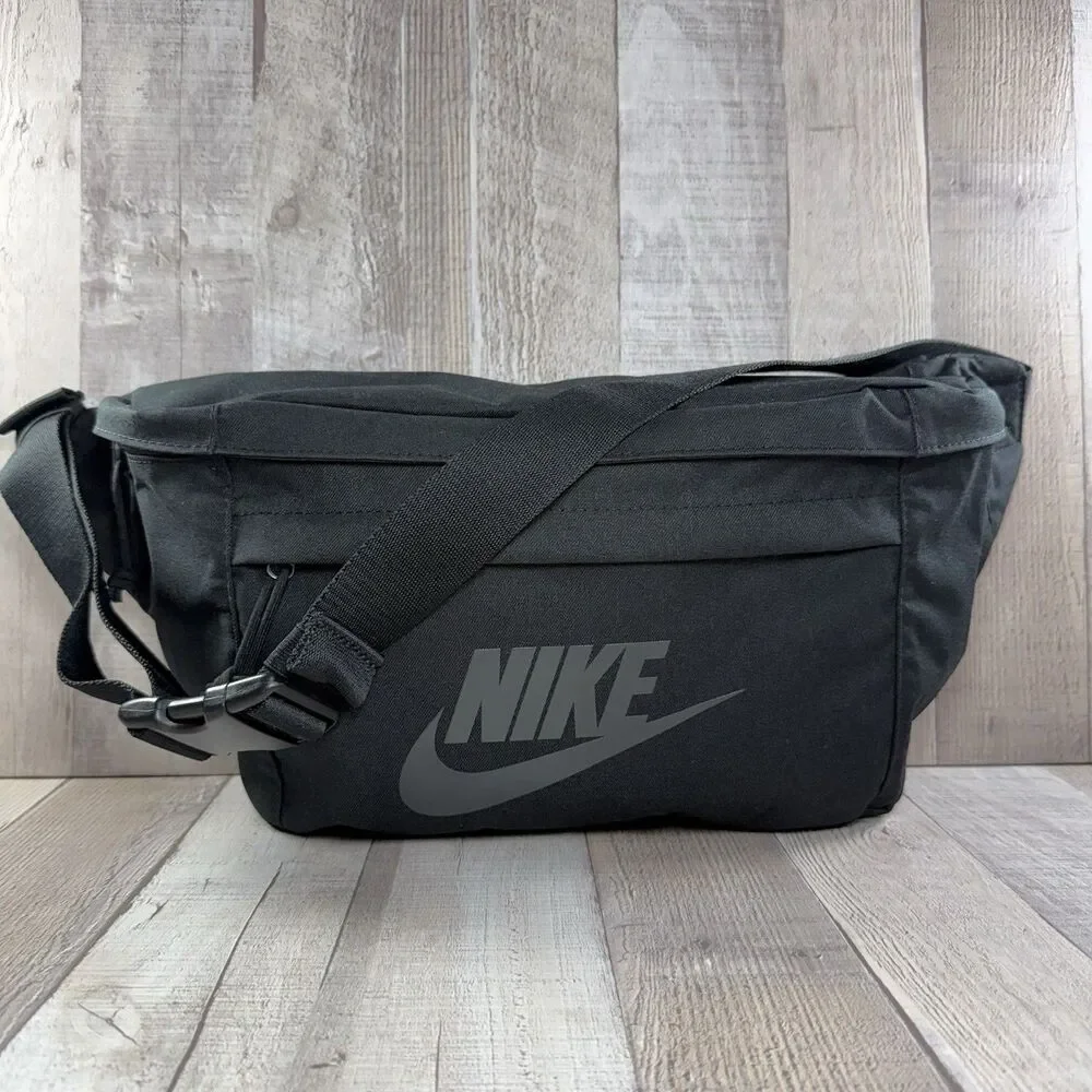 Nike Tech Hip Pack 10L Unisex Fanny Waistpack Crossbody Gym Travel Bag Black